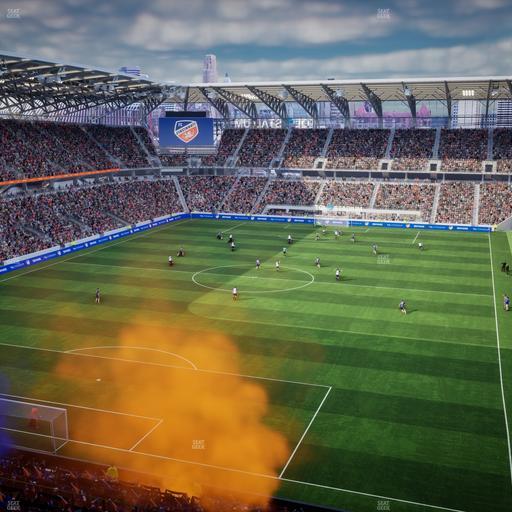 TQL Stadium - Section 206 Seat View