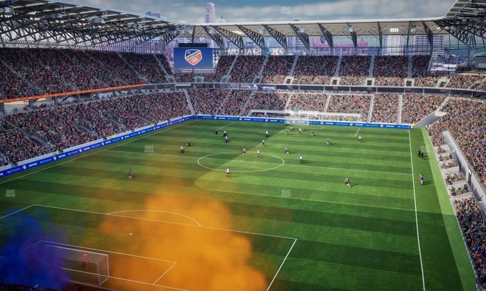 TQL Stadium - Section 206 Seat View