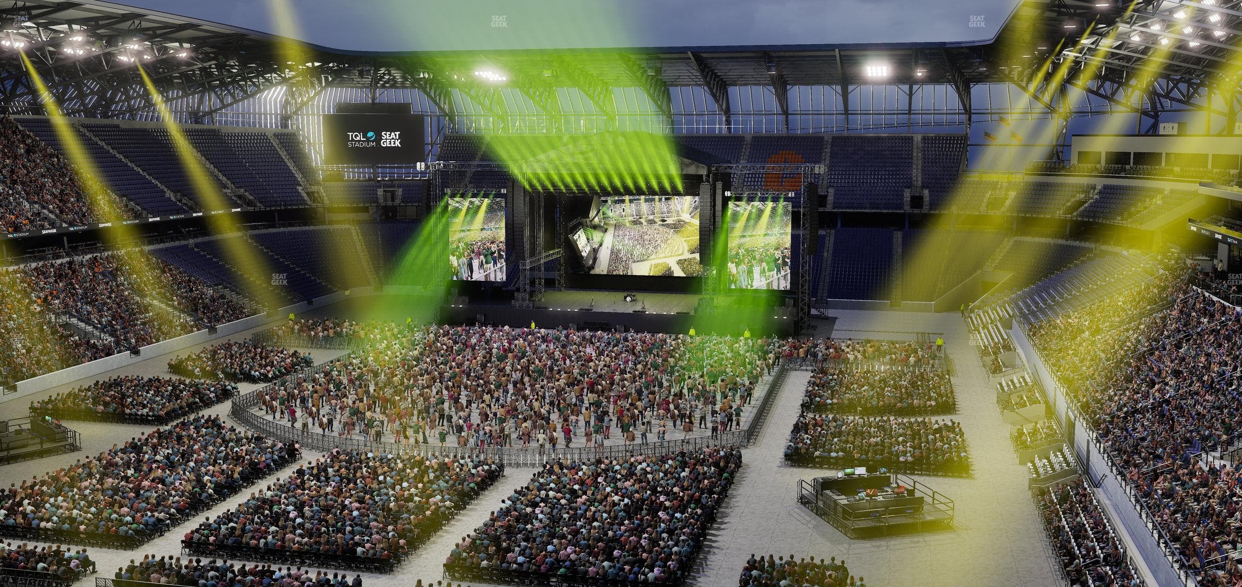 TQL Stadium - Section 206 Seat View