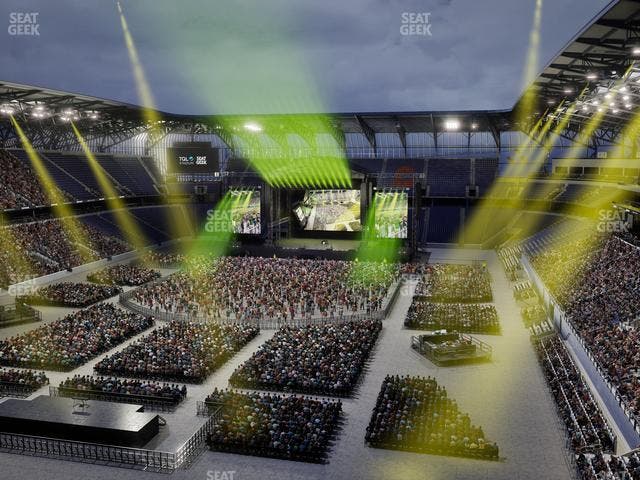 TQL Stadium - Section 206 Seat View
