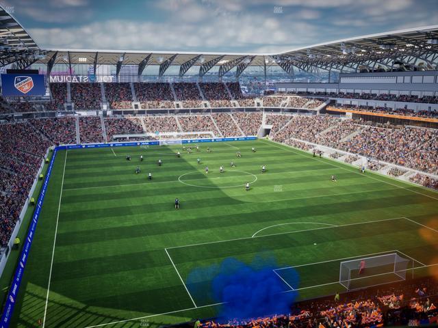 TQL Stadium - Section 210 Seat View