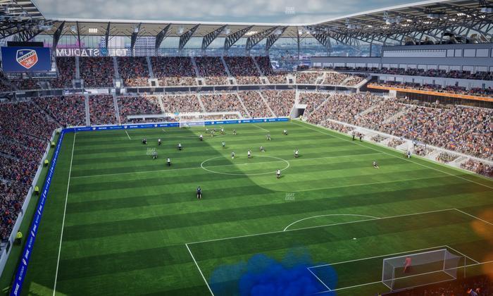 TQL Stadium - Section 210 Seat View