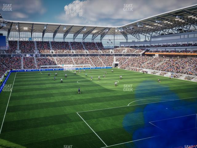 TQL Stadium - Section 210 Seat View