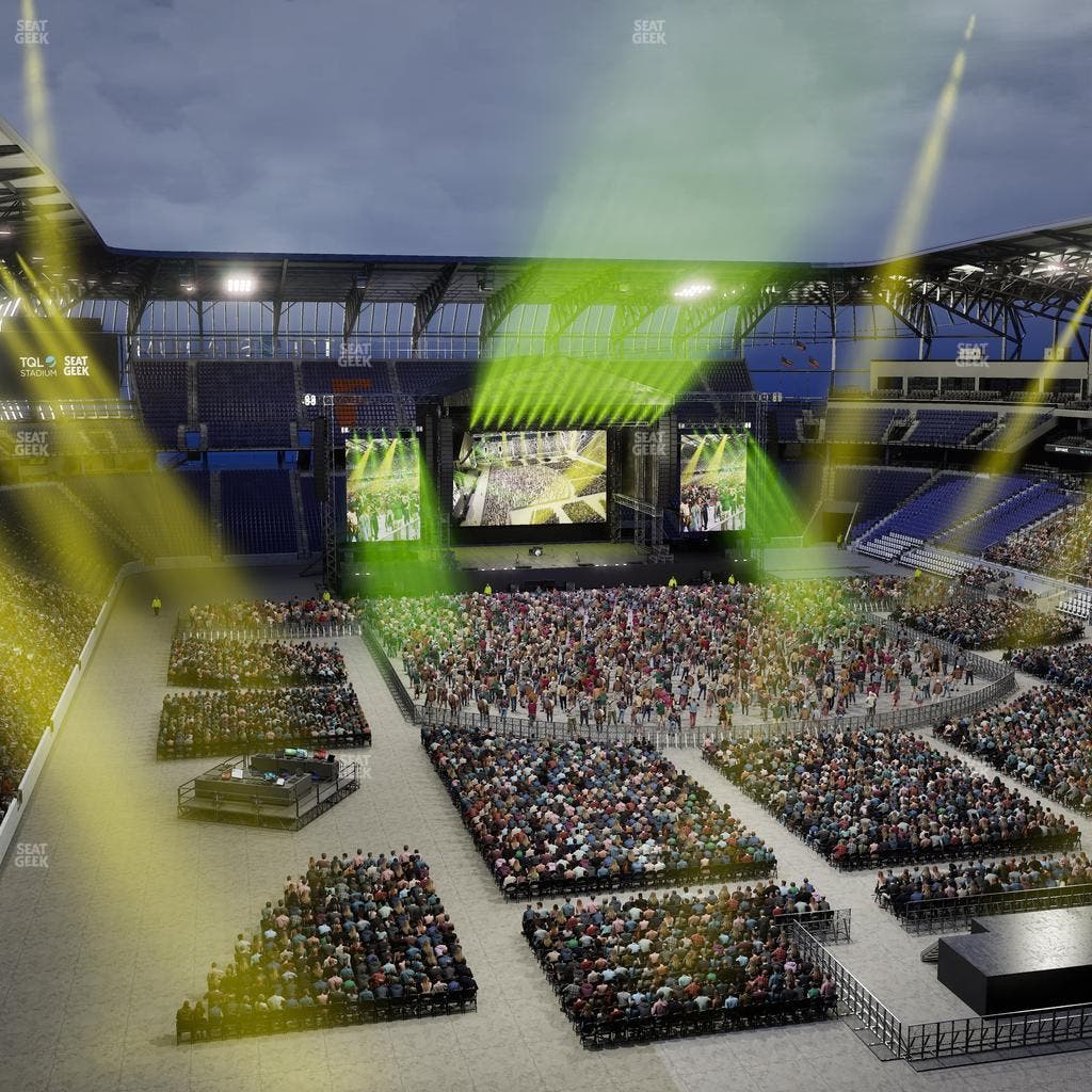 TQL Stadium - Section 210 Seat View