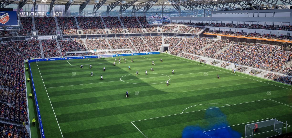 TQL Stadium - Section 211 Seat View