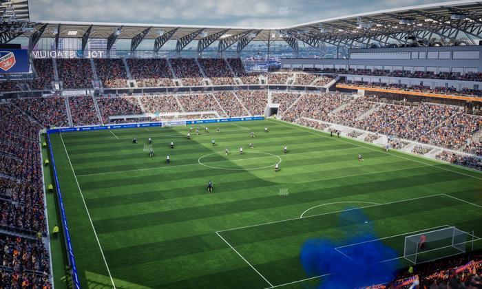 TQL Stadium - Section 211 Seat View