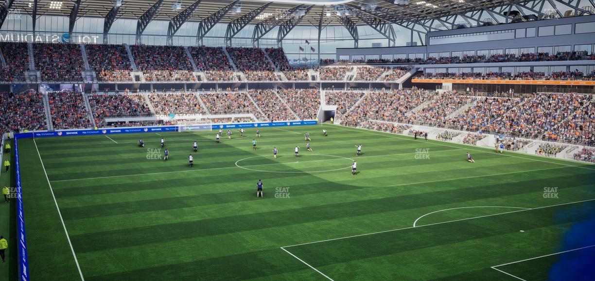 TQL Stadium - Section 211 Seat View