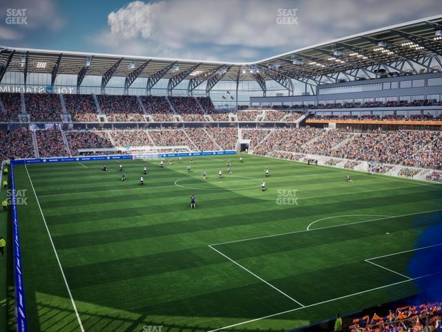 TQL Stadium - Section 211 Seat View