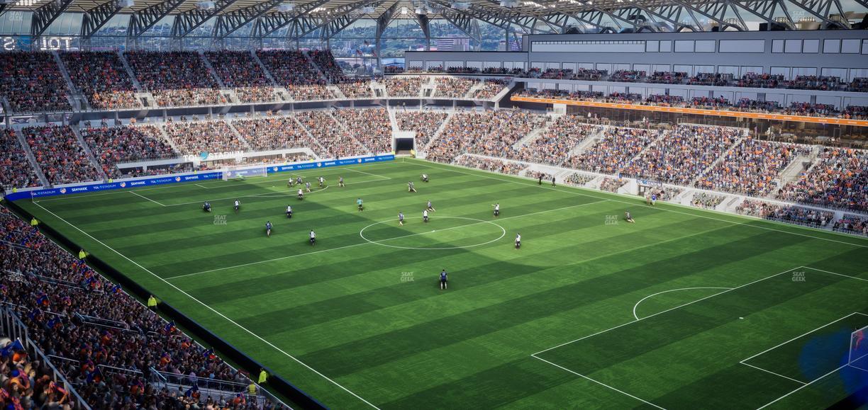 TQL Stadium - Section 212 Seat View