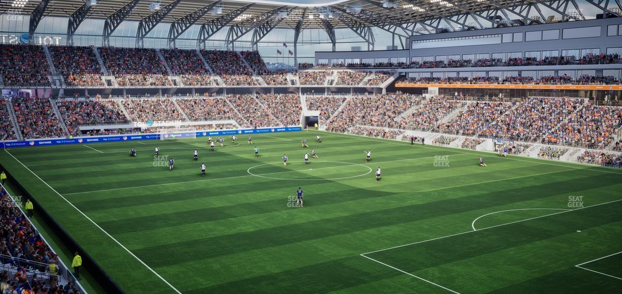 TQL Stadium - Section 212 Seat View