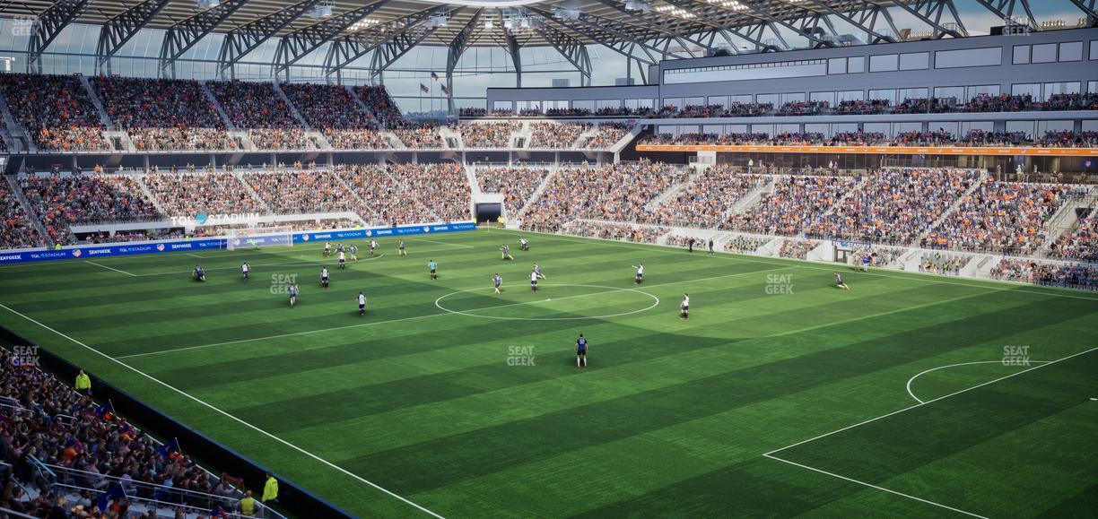 TQL Stadium - Section 213 Seat View