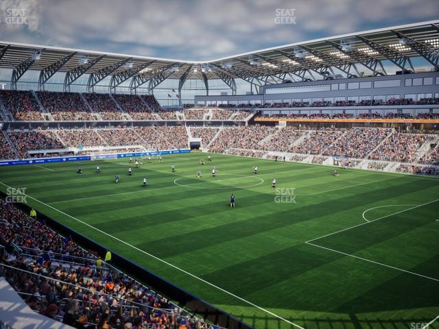 TQL Stadium - Section 213 Seat View