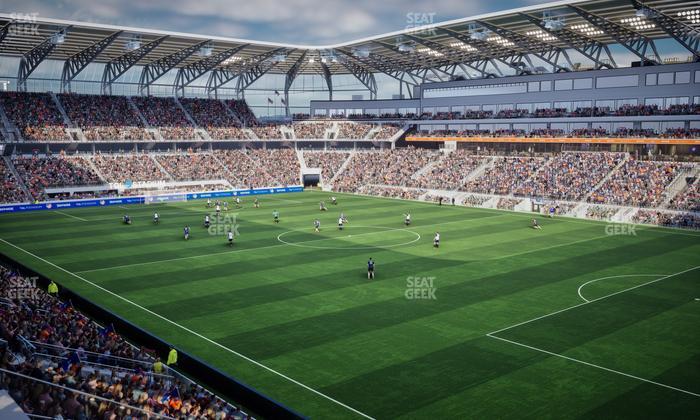 TQL Stadium - Section 213 Seat View