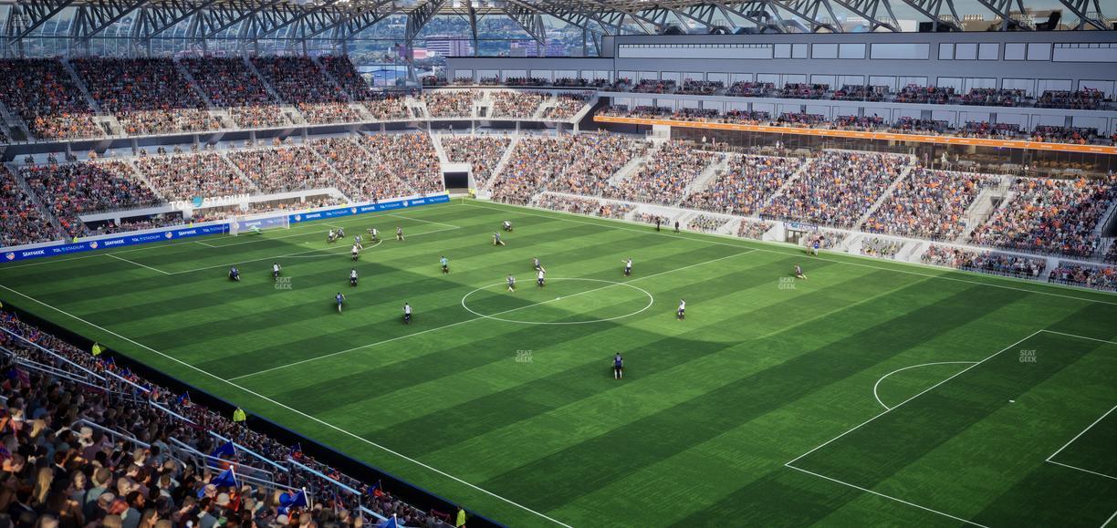 TQL Stadium - Section 213 Seat View