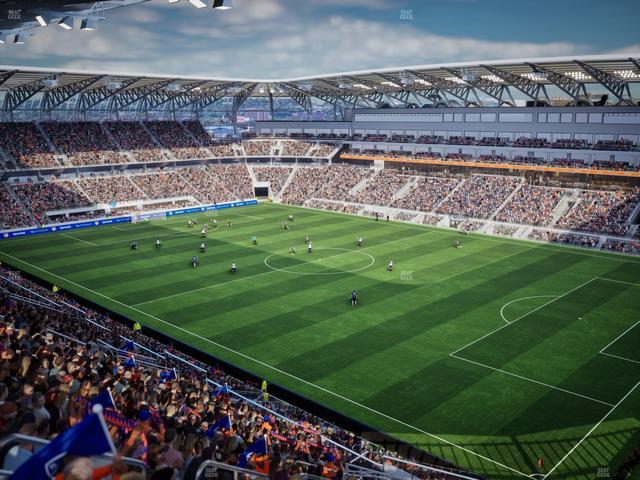 TQL Stadium - Section 213 Seat View