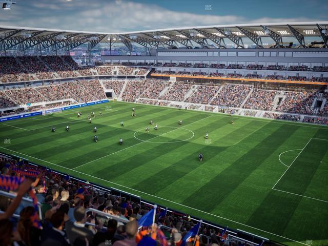 TQL Stadium - Section 214 Seat View