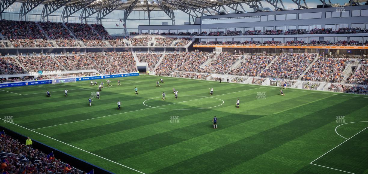 TQL Stadium - Section 214 Seat View