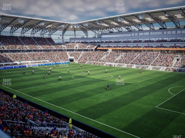 TQL Stadium - Section 214 Seat View