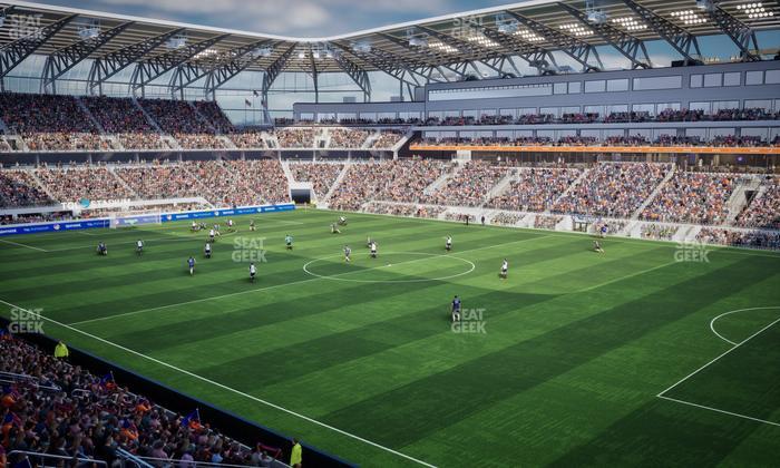 TQL Stadium - Section 214 Seat View