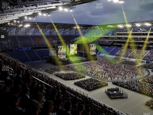 TQL Stadium - Section 214 Seat View