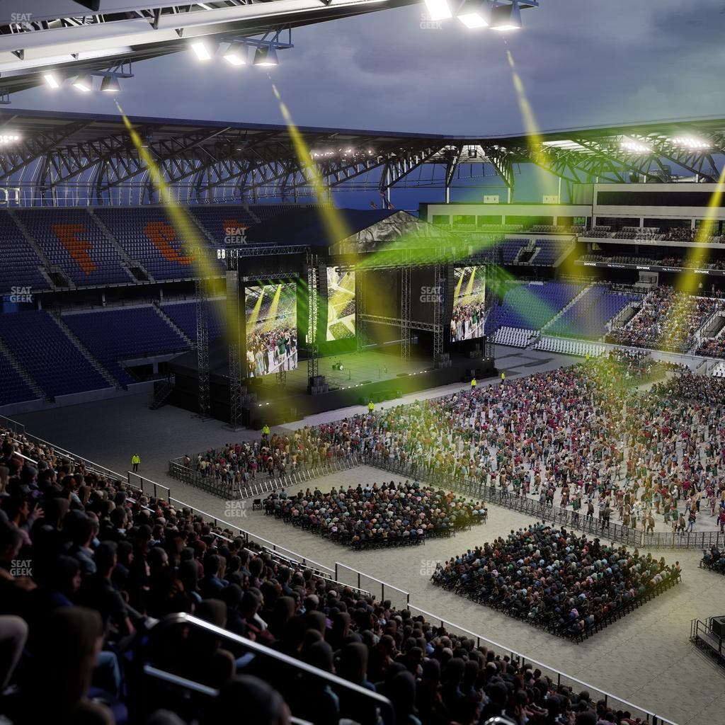 TQL Stadium - Section 215 Seat View