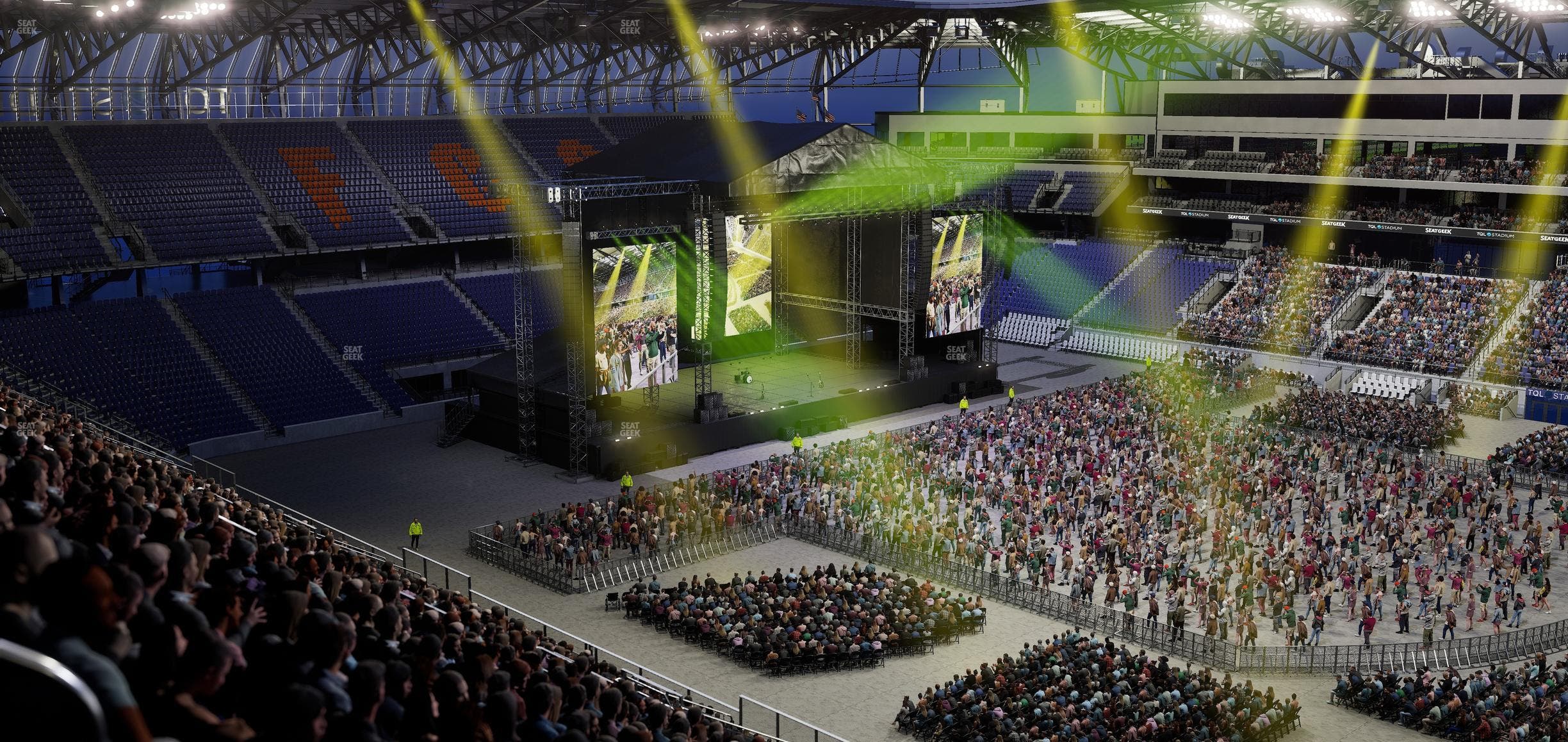 TQL Stadium - Section 215 Seat View