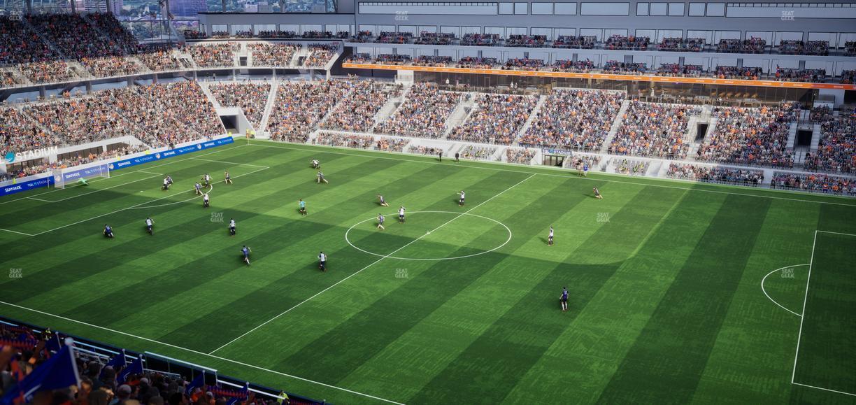 TQL Stadium - Section 215 Seat View