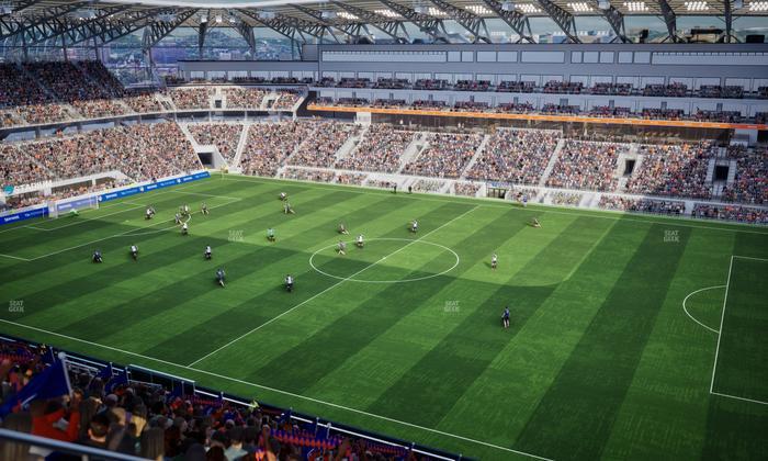 TQL Stadium - Section 215 Seat View