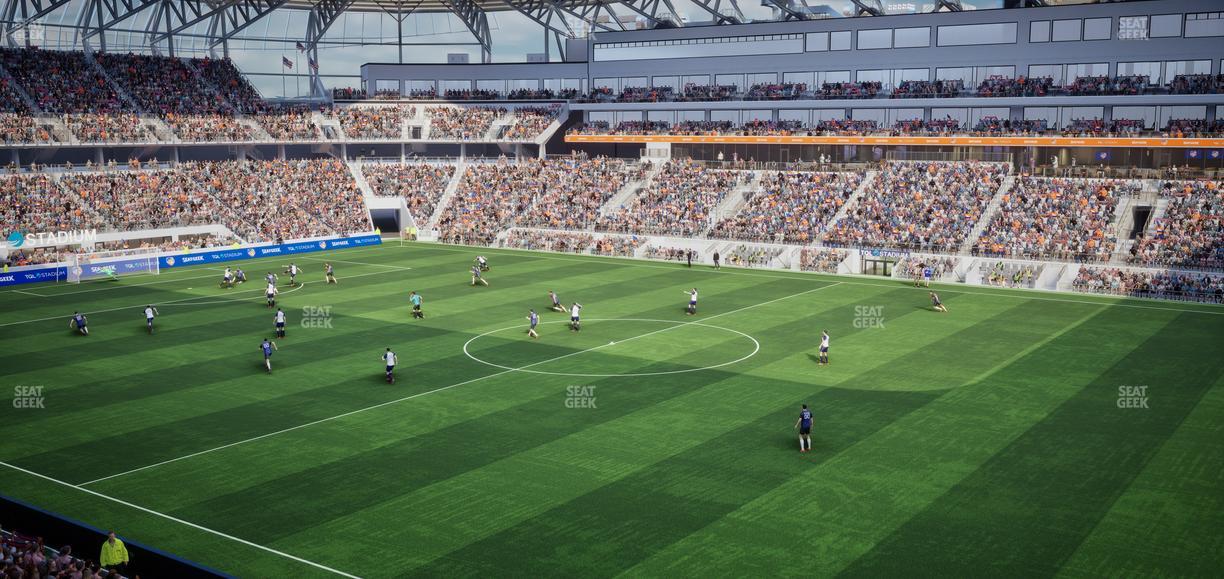 TQL Stadium - Section 215 Seat View