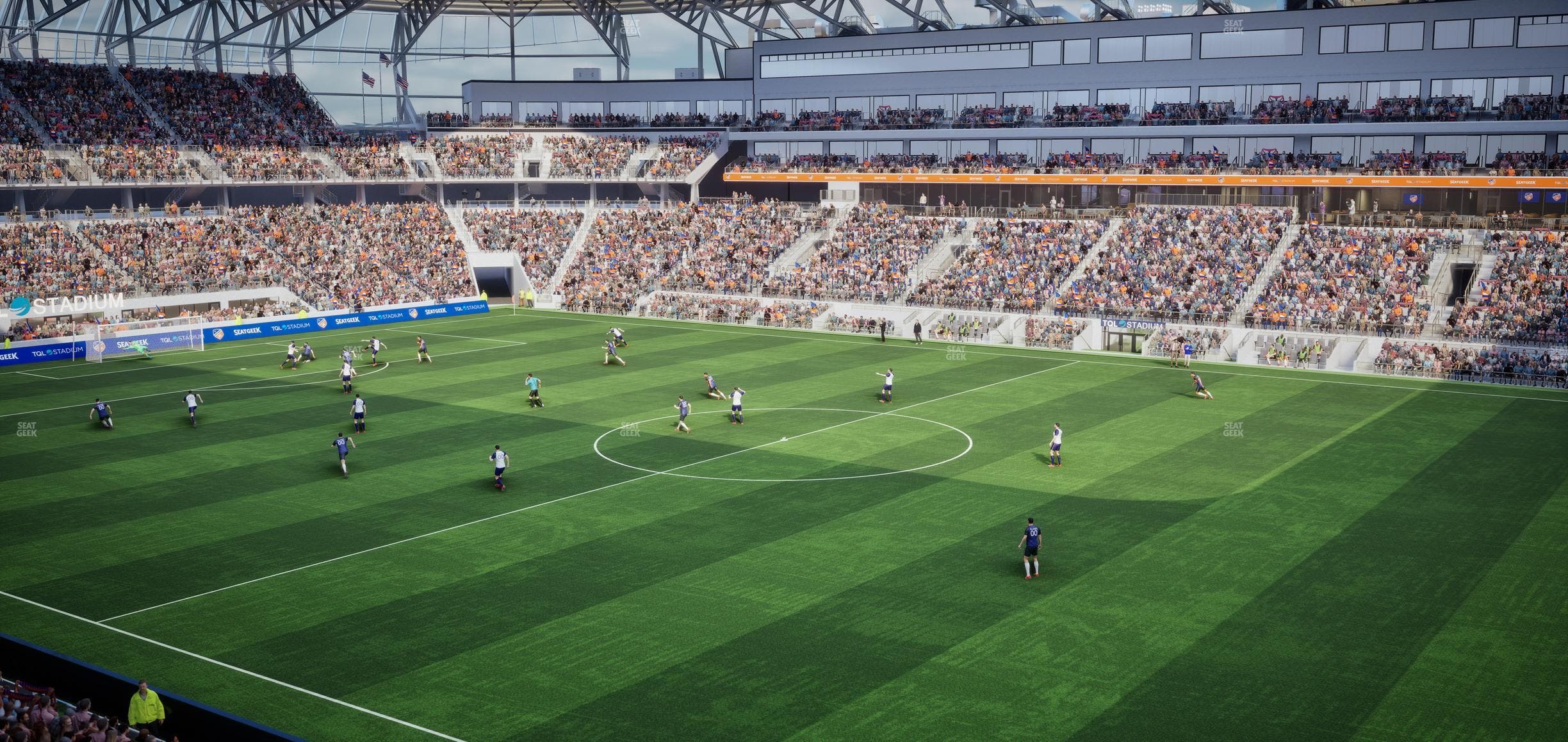 TQL Stadium - Section 215 Seat View