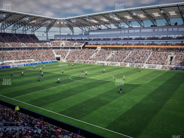 TQL Stadium - Section 215 Seat View