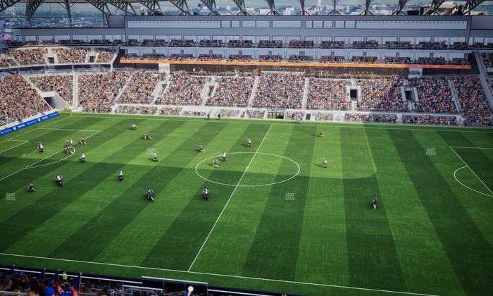 TQL Stadium - Section 217 Seat View