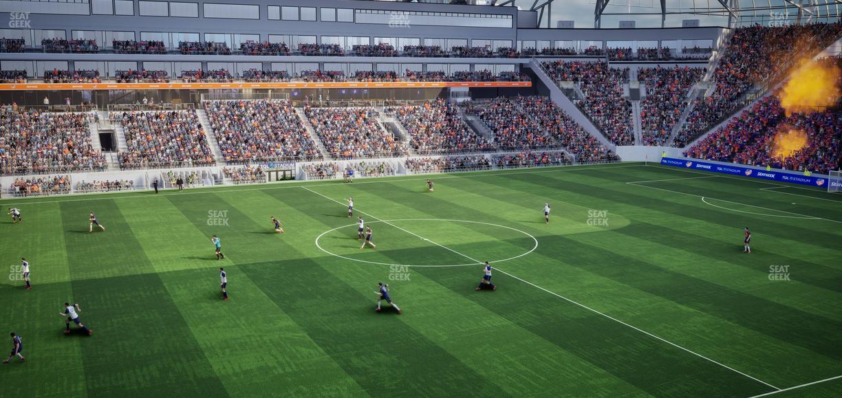 TQL Stadium - Section 220 Seat View