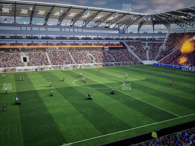 TQL Stadium - Section 220 Seat View