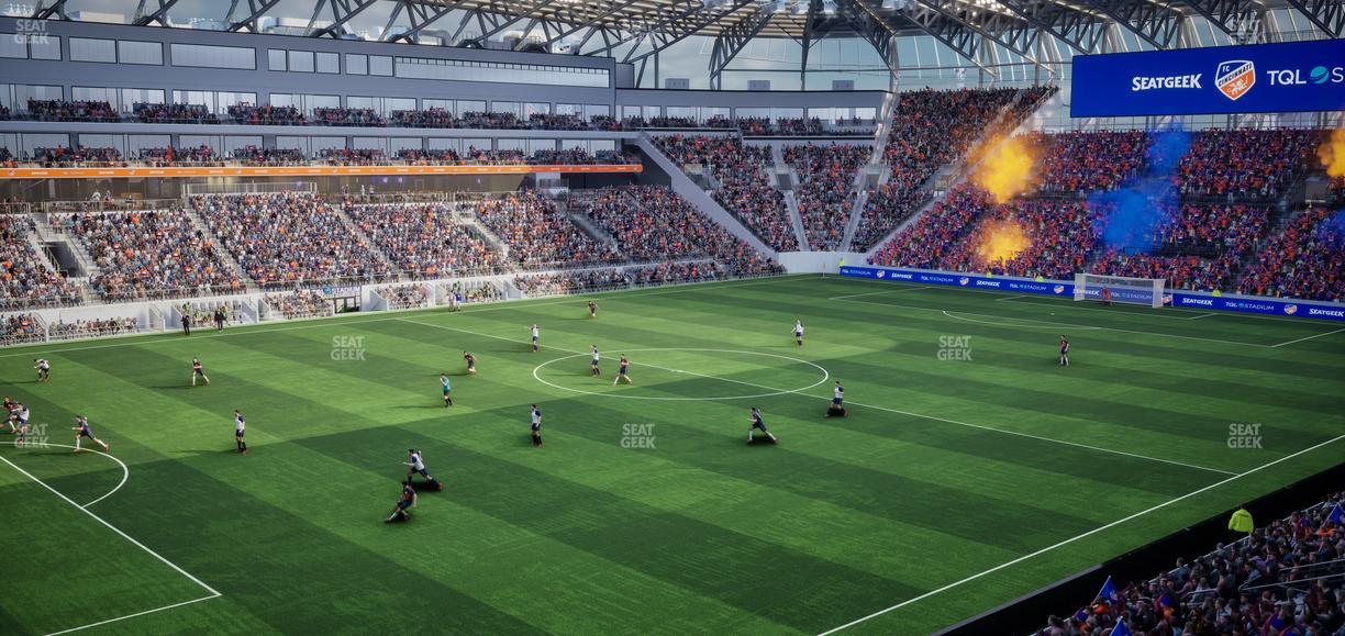 TQL Stadium - Section 222 Seat View