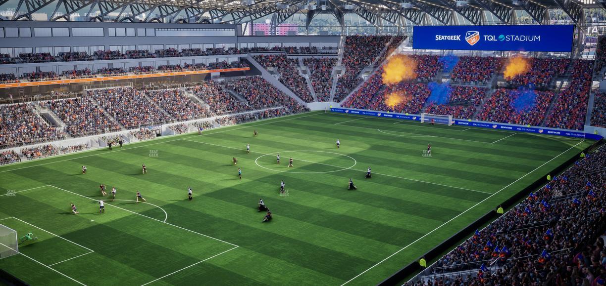 TQL Stadium - Section 224 Seat View