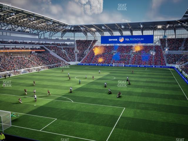 TQL Stadium - Section 226 Seat View