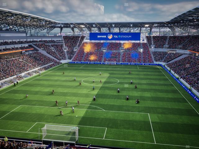 TQL Stadium - Section 227 Seat View