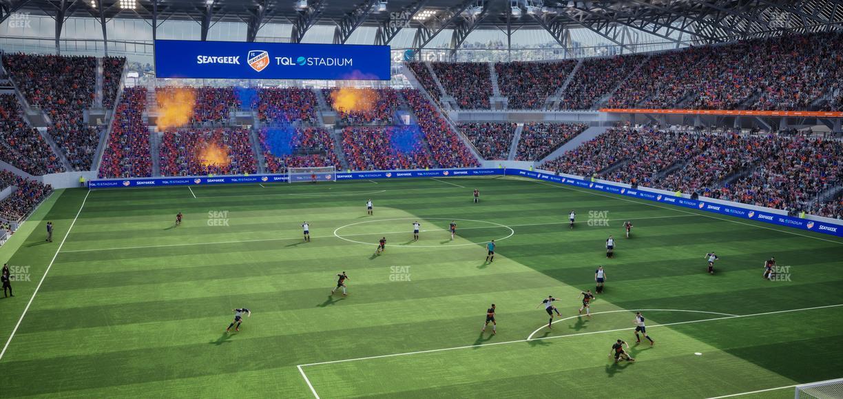 TQL Stadium - Section 230 Seat View