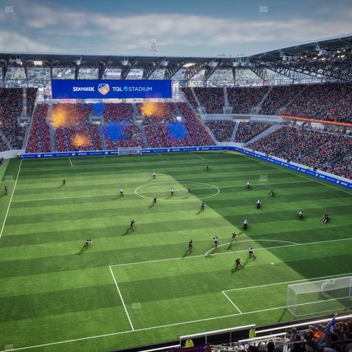 TQL Stadium - Section 230 Seat View