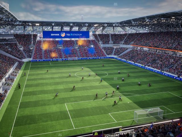 TQL Stadium - Section 230 Seat View