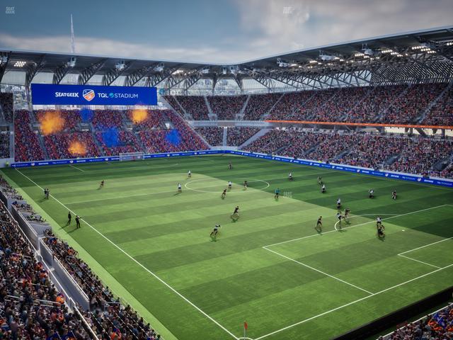 TQL Stadium - Section 232 Seat View