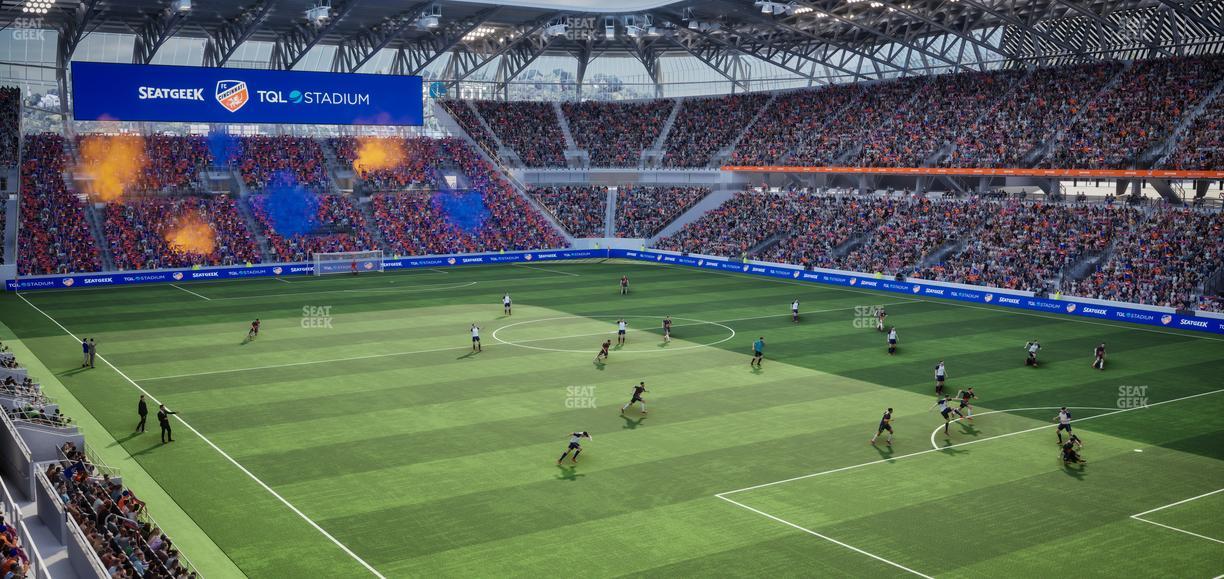 TQL Stadium - Section 232 Seat View