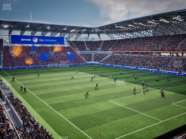 TQL Stadium - Section 232 Seat View