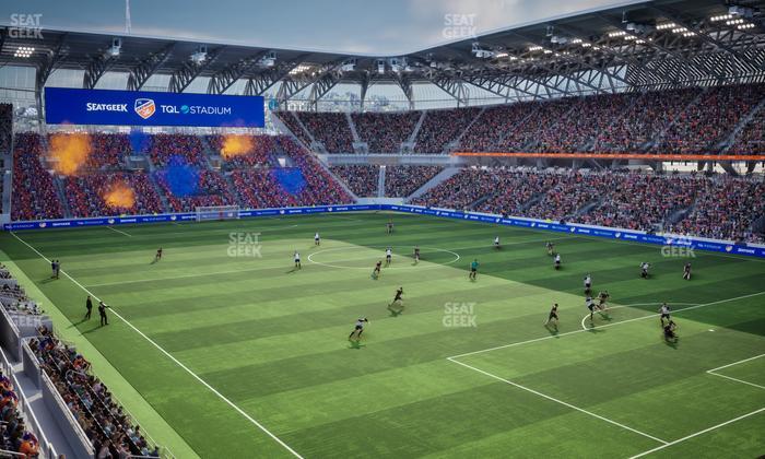 TQL Stadium - Section 232 Seat View