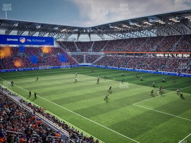 TQL Stadium - Section 233 Seat View