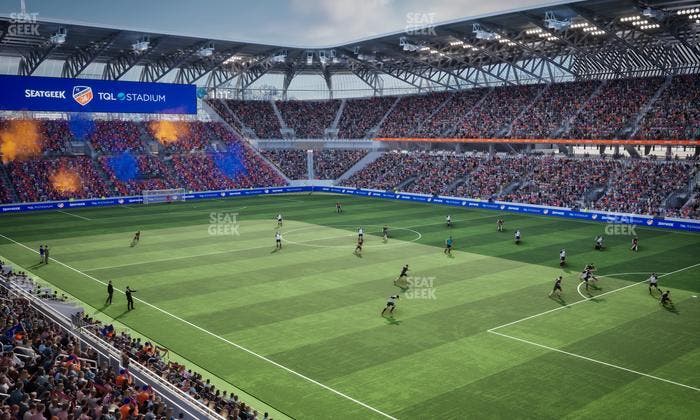 TQL Stadium - Section 233 Seat View