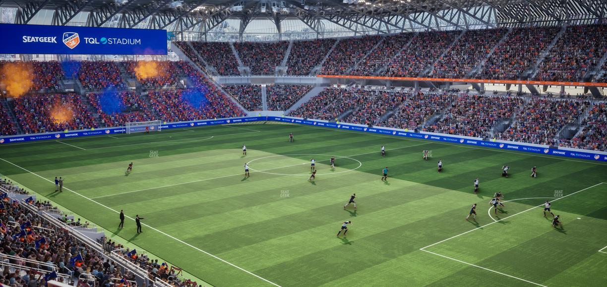 TQL Stadium - Section 233 Seat View