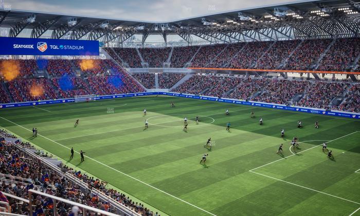 TQL Stadium - Section 233 Seat View