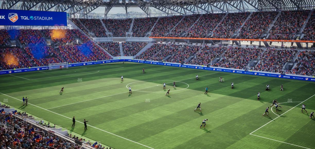 TQL Stadium - Section 234 Seat View